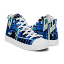 AIFFIA BLDG 1 WHT Men’s high top canvas shoes