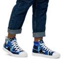 AIFFIA BLDG 1 WHT Men’s high top canvas shoes