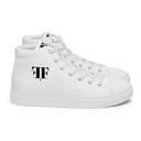 AIFFIA Logo WHT Out Short Men’s high top canvas shoes