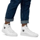 AIFFIA Logo WHT Out Short Men’s high top canvas shoes