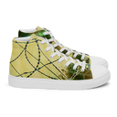 B&G Afghan Wire 1 WHT Men’s High top canvas shoes