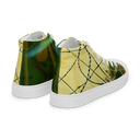 B&G Afghan Wire 1 WHT Men’s High top canvas shoes