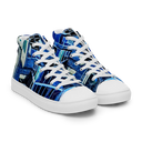 AIFFIA BLDG 1 WHT Men’s high top canvas shoes