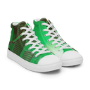 ABS Green Mic 1 WHT Men's Canvas High top canvas shoes