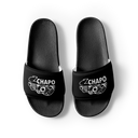 El Chapo Logo BLK OUT Men’s slides