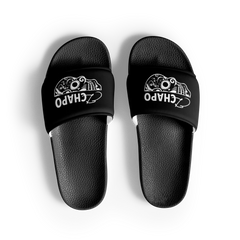 El Chapo Logo BLK OUT Men’s slides
