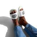 El Chapo Logo WHT OUT Men’s slides