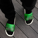 ABS Green Mic 1 WHT Men’s slides