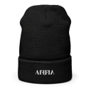AIFFIA Logo BLK OUT Waffle beanie