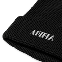 AIFFIA Logo BLK OUT Waffle beanie