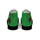 ABS Green Mic 1 BLK Womans high top canvas shoes