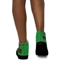 ABS Green Mic 1 BLK Womans high top canvas shoes