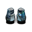 ABS MTM 1 BLK Womans high top canvas shoes