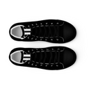 AIFFIA Logo BLK OUT Women’s high top canvas shoes