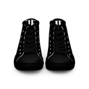 AIFFIA Logo BLK OUT Women’s high top canvas shoes