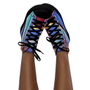 AIFFIA Escalator 1 BLK Women’s high top canvas shoes