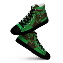 ABS Green Mic 1 BLK Womans high top canvas shoes