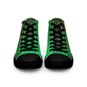 ABS Green Mic 1 BLK Womans high top canvas shoes