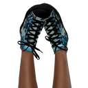 ABS MTM 1 BLK Womans high top canvas shoes