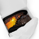 El Chapo Sunset Brunch 1 BLK Women's High Top canvas shoes