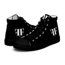 AIFFIA Logo BLK OUT Women’s high top canvas shoes