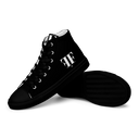 AIFFIA Logo BLK OUT Women’s high top canvas shoes