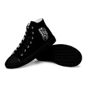 El Chapo BLK OUT Women’s high top canvas shoes