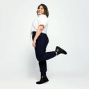 El Chapo BLK OUT Women’s high top canvas shoes