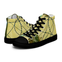 B&G Afghan Wire 1 BLK Women’s high-top canvas shoe