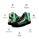 AIFFIA POKA 1 BLK Women’s high top canvas shoes