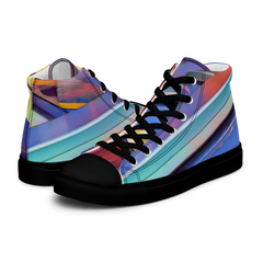 AIFFIA Escalator 1 BLK Women’s high top canvas shoes