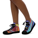 AIFFIA Escalator 1 BLK Women’s high top canvas shoes