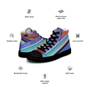 AIFFIA Escalator 1 BLK Women’s high top canvas shoes