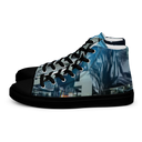 ABS MTM 1 BLK Womans high top canvas shoes