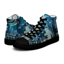 ABS MTM 1 BLK Womans high top canvas shoes