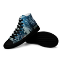 ABS MTM 1 BLK Womans high top canvas shoes