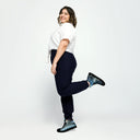 ABS MTM 1 BLK Womans high top canvas shoes