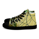 B&G Afghan Wire 1 BLK Women’s high-top canvas shoes