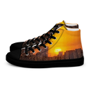 El Chapo Sunset Brunch 1 BLK Women's High Top canvas shoes