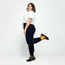 El Chapo Sunset Brunch 1 BLK Women's High Top canvas shoes