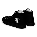 AIFFIA Logo BLK OUT Women’s high top canvas shoes