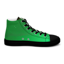 ABS Green Mic 1 BLK Womans high top canvas shoes