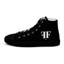 AIFFIA Logo BLK OUT Women’s high top canvas shoes