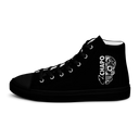 El Chapo BLK OUT Women’s high top canvas shoes