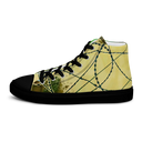 B&G Afghan Wire 1 BLK Women’s high-top canvas shoe