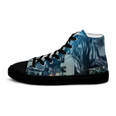 ABS MTM 1 BLK Womans high top canvas shoes