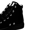 AIFFIA Logo BLK OUT Women’s high top canvas shoes