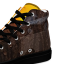 El Chapo Sunset Brunch 1 BLK Women's High Top canvas shoes