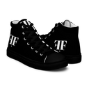 AIFFIA Logo BLK OUT Women’s high top canvas shoes