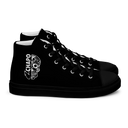 El Chapo BLK OUT Women’s high top canvas shoes